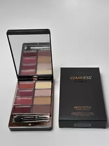 Luminess Alluring Lip and Eye Compact With Eyeshadow and Lipstick New With Box - Picture 1 of 3