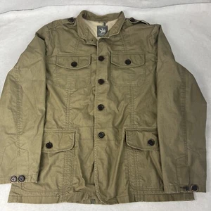 I. Spiewak & Sons Jacket Men 2XL Coated Cotton Button Front Chore Military Field - Picture 1 of 13