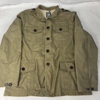 I. Spiewak & Sons Jacket Men 2XL Coated Cotton Button Front Chore Military Field - Image 1 of 4