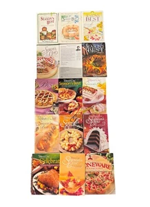 Lot 15 Season’s Best Pampered Chef Vintage Booklets & Cookbooks Recipes - Picture 1 of 7