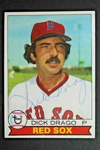 Dick Drago Boston Red Sox Autographed 1979 Topps #12 Signed Baseball Card  - Picture 1 of 3