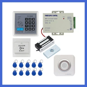 EM4100 125Khz RFID Keypad maglock doorbell pwr Standalone Access Controller Kit - Picture 1 of 15