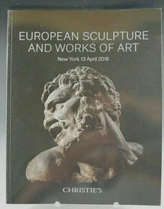 CHRISTIE'S CATALOG EUROPEAN SCULPTURE & WORKS OF ART NEW YORK 4/13/2016 - Bild 1 von 6