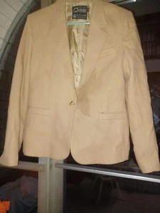 Chaus Damen Anzug Sakko 80% Wolle 11/12 hellbraun - Bild 1 von 4