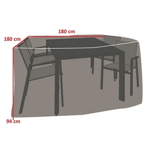 deVries CAMPANA PROTECTORA PARA MUEBLES DE JARDÍN CUADRADO 180x18x 94 CM CASCO - Imagen 1 de 5
