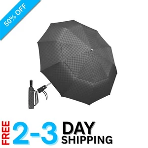 54 Zoll winddichter Golfschirm - automatisches Öffnen/Schließen & UV-Schutz für Reisen - Bild 1 von 11