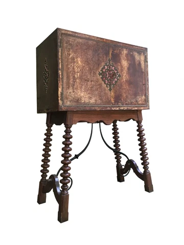 Bargueño Vargueno Cabinet Spanish Colonial Revival from the 1940's Cover