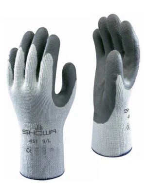 Showa 451 Thermo Winter Warm Kalt Griff Handschuhe Latex Palm Coated Garten DIY - Bild 1 von 4