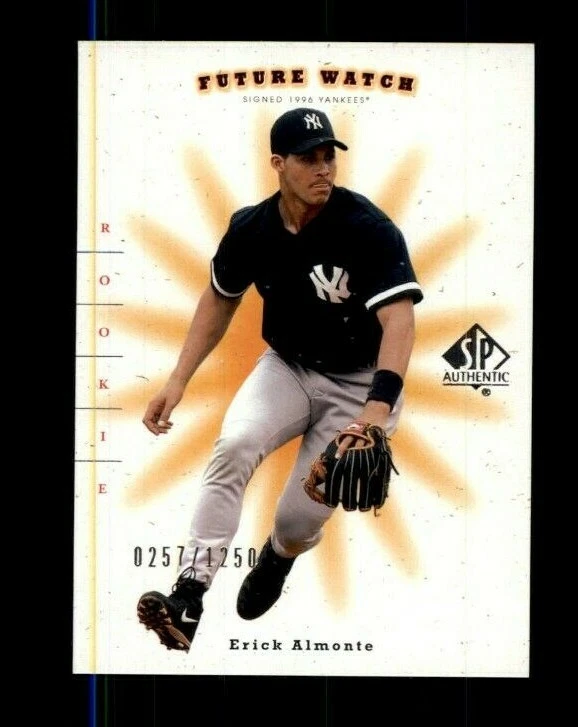 2001 SP Authentic #99 Erick Almonte FW RC 0257/1250 (ref 101624) - Image 1 of 1