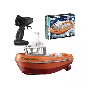 RC Boat 1/72 2.4G Electric Powerful Dual Motor Wireless Radio Control Shipboat - Picture 1 of 22