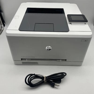 HP Color LaserJet Pro M252dw  6215 Page Count Streaks On Page READ Description - Image 1 of 4