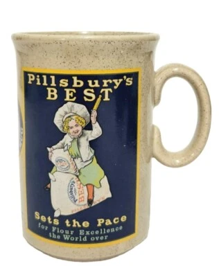 Taza de café Pillsbury Best 1986 coleccionista Inglaterra harina excelencia  Foto 1 de 4