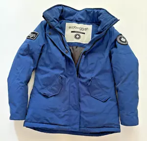 Toboggan Womens Winter Down & Feather Insulated Puffy Coat Jacket Blue Size L - Picture 1 of 7