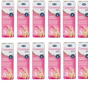 Sasmar Conceive Plus Fertility Lubricant 75ml X 12 **12x BULK PACK** - Picture 1 of 2