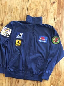 VTG 1990 Formula One Light Jacket M Senna/Prost 500th race Edition RARE! - Picture 1 of 12