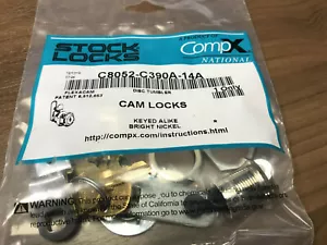 Compx National C8052-C390A-14A gleichschließend Nockenschloss - Bild 1 von 2