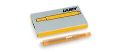 LAMY T10 TintenpaTintenrolleronen f. Füllfederhalter Farbe Mango Inhalt 5