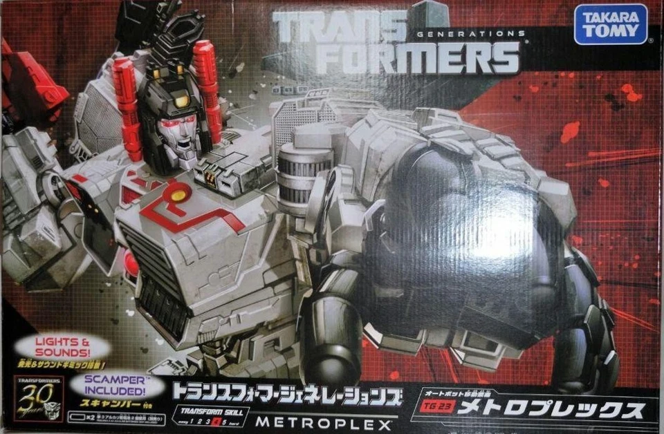 New Takara Tomy Transformers Generations TG-23 Metroplex 2013 Figure - Image 1 of 1