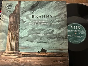 FRIEDRICH WUHRER  - SWAROWSKY / BRAHMS piano concerto no  1  /  VOX PL 8000 - Imagen 1 de 1