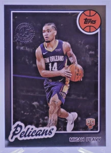 2025-26 Topps Basketball Micah Peavy RC Rookie 45th Anniversary Insert H103 - Bild 1 von 2