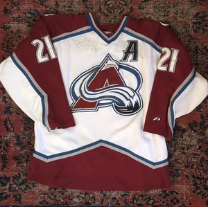 2001 Peter Forsberg Pro Player Colorado Avalanche Trikot, signiert unbekannt  - Bild 1 von 12