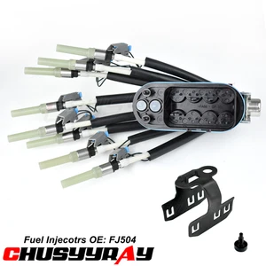 Inyector araña de combustible de 8 cilindros FJ504 para GMC C1500 V8 1996-1999 5,0 L 5,7 L - Imagen 1 de 14