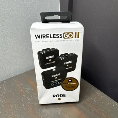 RODE Wireless Go II-Dual Channel Wireless System with Built-in Microphones - Image 1 of 4