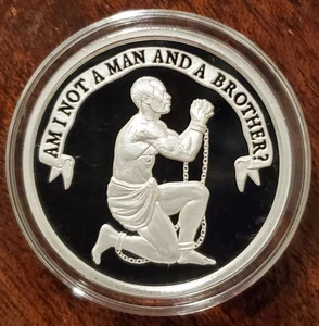 2023 Silver Shield Am I Not a Man Proof Round World War Meme 68 - Picture 1 of 3