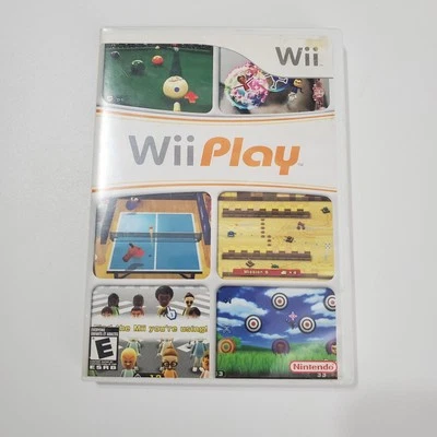 Wii Play Nintendo Wii Game Disc Only  With Manual - Tested - Image 1 of 4
