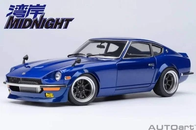 AUTOart Nissan Fairlady Z 'Wangan Midnight" Akuma no Z Version Blue 1:18 77453 - Image 1 of 4