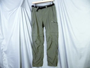 Columbia Convertible Shorts Hose Herren 30x32 grün Zip Off Wandern Angeln Outdoor - Bild 1 von 7