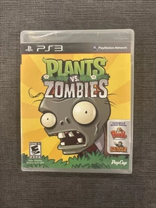 Plants vs. Zombies PS3 (Sony PlayStation 3, 2011) - Brandneu Factory Sealed - Bild 1 von 6