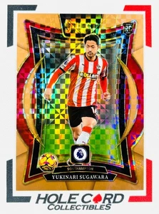 YUKINARI SUGAWARA RC 2024-25 Panini Select Premier League Bronze Checker 115/125 - Picture 1 of 3
