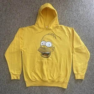 Universal Studios The Simpsons Hoodie Youth Boys Large Homer Simpson Sweatshirt - Picture 1 of 12