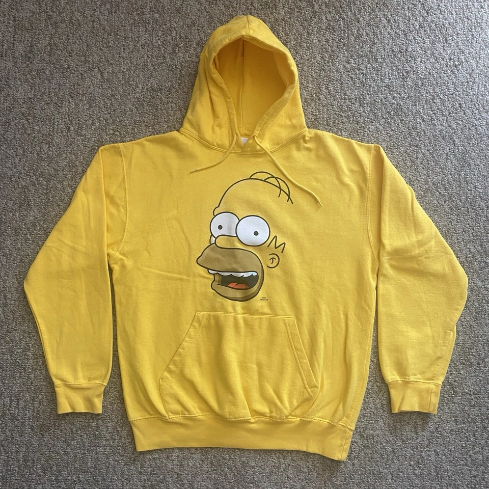 Universal Studios The Simpsons Hoodie Youth Boys Large Homer Simpson Sweatshirt - Image 1 of 4