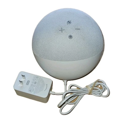 Amazon Echo 4th Gen Smart Speaker White L4S3RE - Image 1 of 4