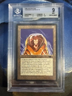 MTG Graded BGS 9Q+ Antiquities Tawnos’s Coffin MINT - Image 1 of 2
