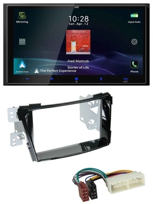 JVC USB Bluetooth 2DIN DAB MP3 Autoradio für Hyundai i40 ab 2016 Typ VF Klavierl - Bild 1 von 4