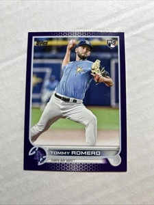 Tommy Romero 2022 Topps Update Meijer Purple RC #US76 Tampa Bay Rays - Bild 1 von 2