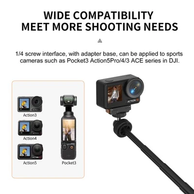 Stable Camera Tripod Selfie Stick Mini Stand Extendable - Image 1 of 4