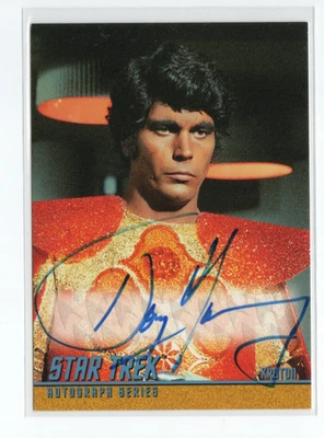 Star Trek Original Series Season 2 TOS Autograph A67 Tony Young as Kryton - Image 1 of 4