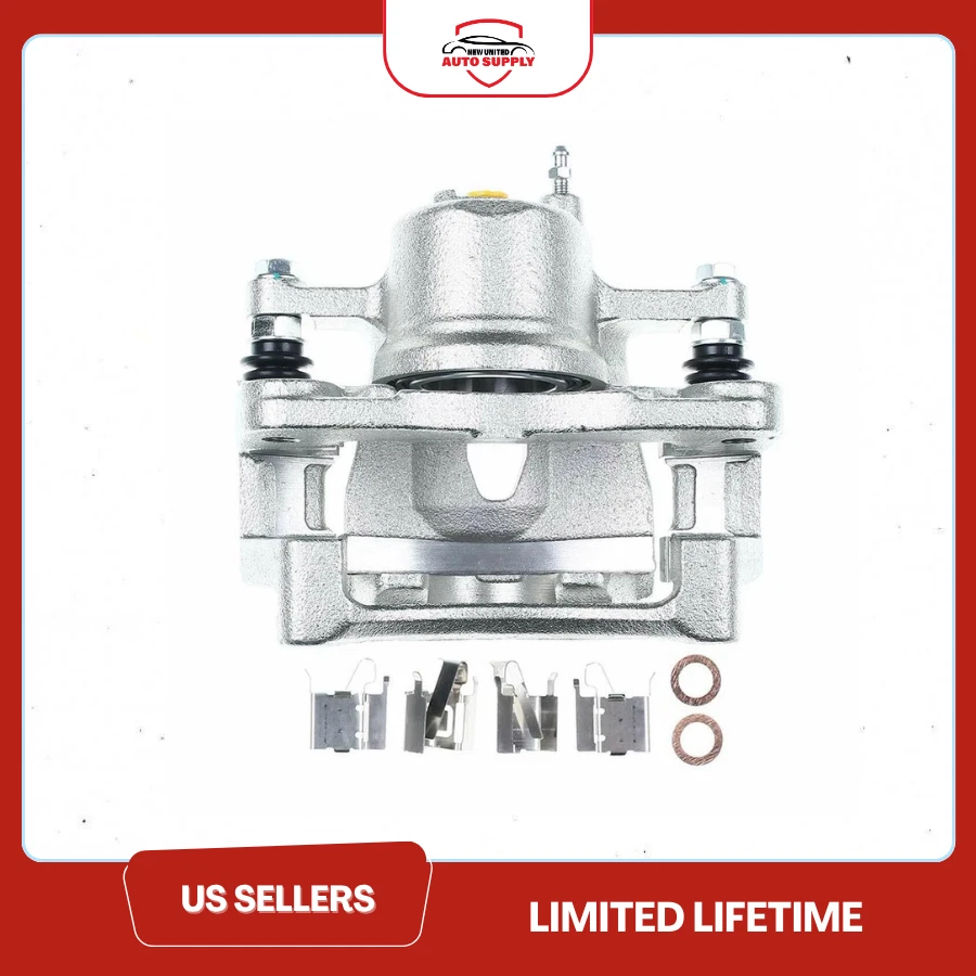 Pinza de freno de disco de pasajero delantero derecho con soporte para Toyota Yaris 2006-2018 Foto 1 de 3