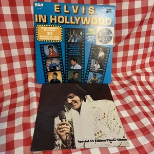 Elvis In Hollywood 12” Vinyl Lp With Special Tv Edition Photo Album KSL-1-7053 A - Picture 1 of 24