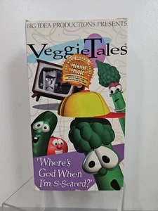 VeggieTales Where’s God When I’m S-Scared? Gedenkausgabe (VHS, 1994) - Bild 1 von 3