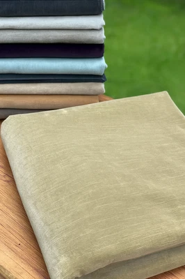 Restoration Hardware Velvet Drapery fabric- CELERY - JB Martin  10 Yards - Image 1 of 4