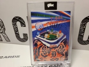 Tiger Stadium 2020 Topps x Efdot #7 🔥 Iconic Stadium Series 🔥 Detroit Tigers - Picture 1 of 2