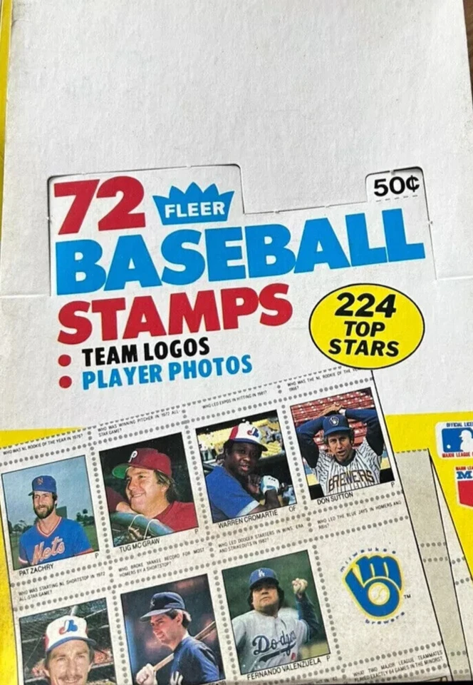 Estampillas de béisbol Fleer 1983 elige una estampilla Foto 1 de 1