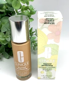 Clinique Beyond Perfecting Foundation+Concealer #WN 44 TEA(MF) 30ml -NEW IN BOX - Picture 1 of 2