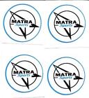 Matra X 4 Stickers Vinyle Laminé