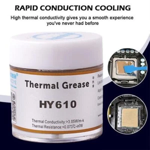 HY610/HY710 20g Thermal Conductive Grease Paste VGA CPU Cooling- Chipset T5V1 - Afbeelding 1 van 12